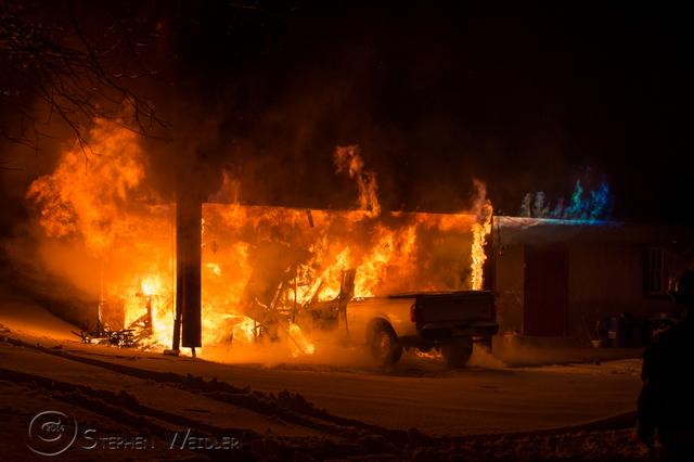 Barn Fire - Landis Rd. - Lower Salford Twp. - 02/03/2014